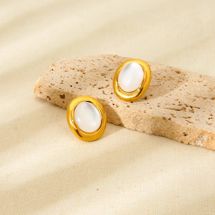 Pearl Earrings by Giselle