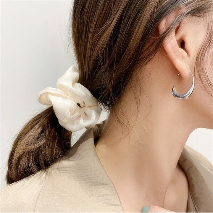 Elegant Gold and Silver Earrings